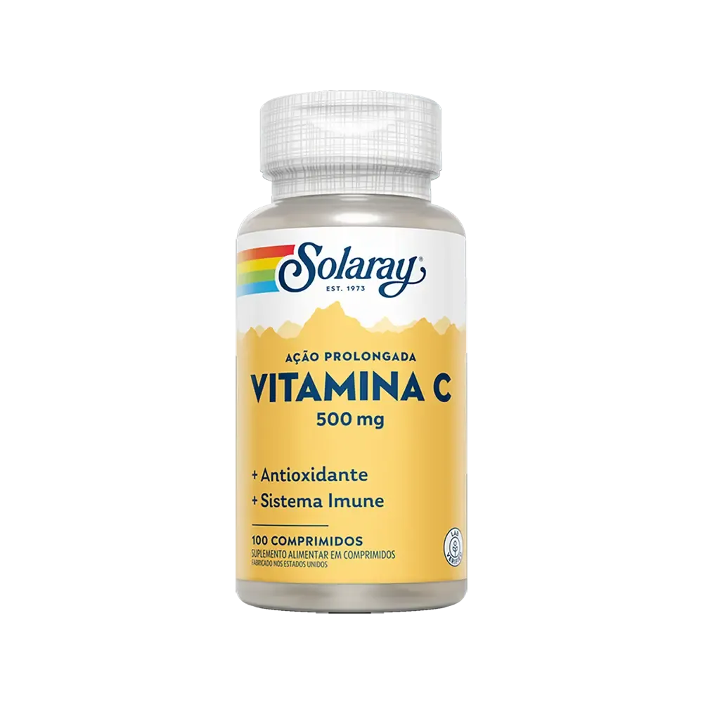 Vitamina C 500 mg - Ação Prolongada - 100 cp
