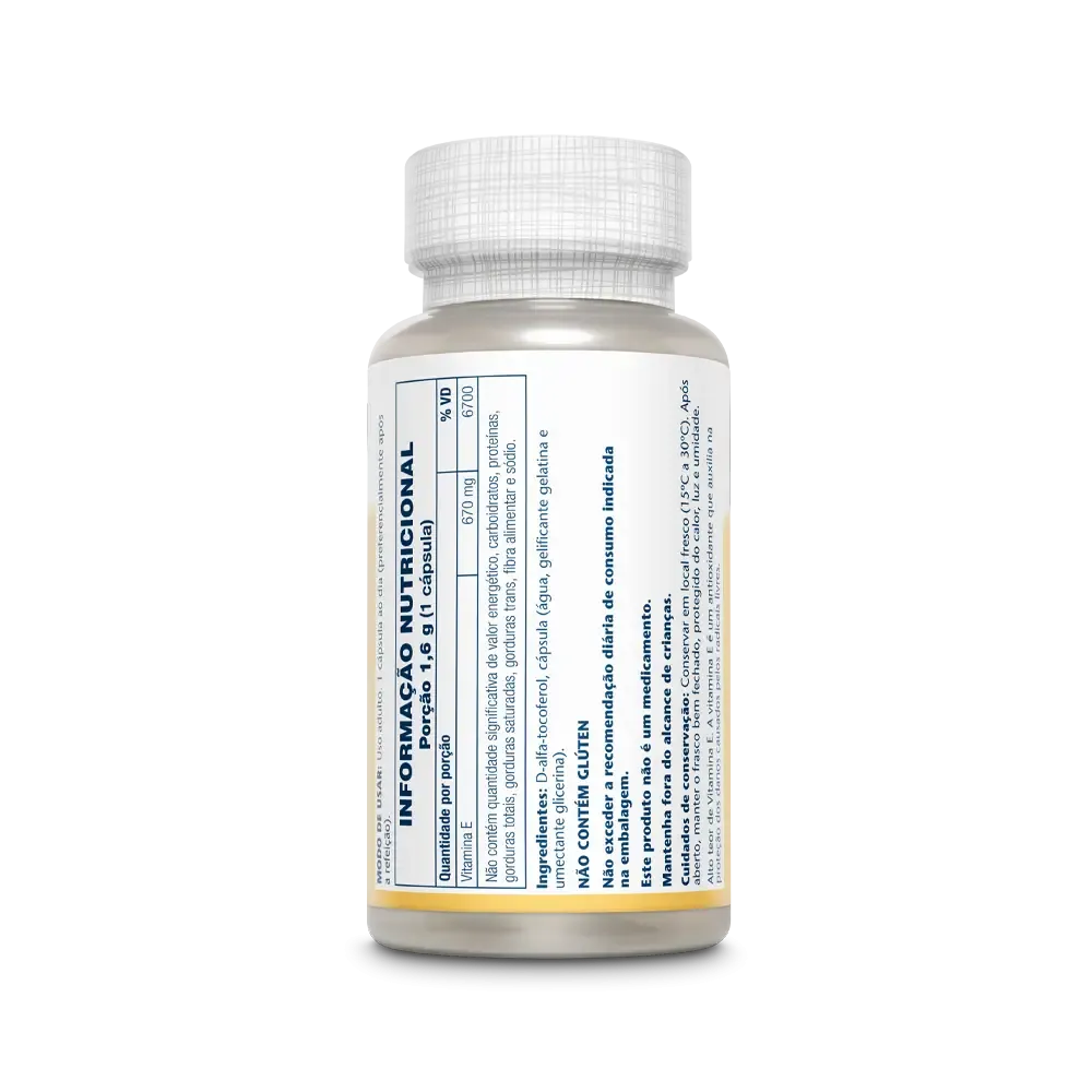 Vitamina E 1000 ui - 60 cap